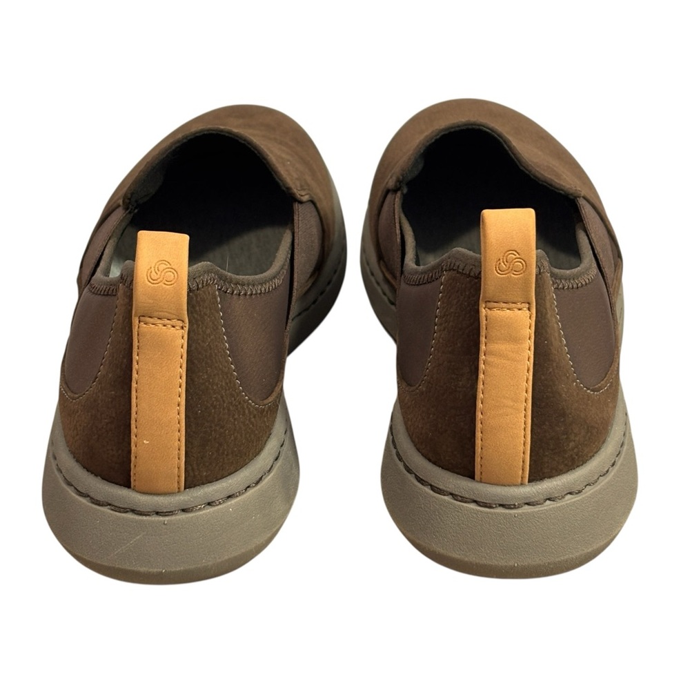 Clarks Cloudsteppers Brown Step Move Jump Slip On… - image 5